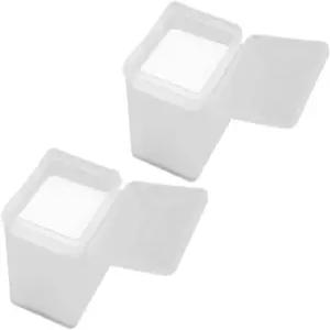 BIUDECO 400개 속눈썹 연장 클렌징 패드 메이크업 리무버 물티슈로 및 매니큐어 부직포로 집과 미용실에서