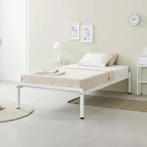 견고한 철제 소재 DIY 모던 퀸 침대 프레임 홈스타일링 내추럴인테리어 집꾸미기