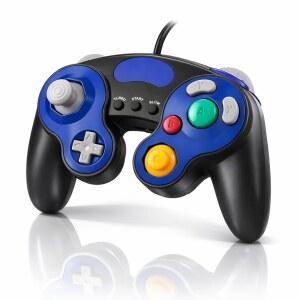 추억의 조작 그대로 재현 게임큐브 컨트롤러 Switch 지원 유선 스매시 브라더스용 GC 배열 터보 슬로우 탑재 WiiU Wii 대응