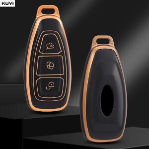 포드 호환 포커스 3 4 몬데오 MK3 MK4 피에스타 에코스포츠 쿠가 ST C-맥스 B-맥스용 TPU 자동차 리모컨 스