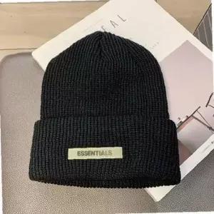 롱비니 스트릿한 레터링 니트 겨울 털모자 방한모