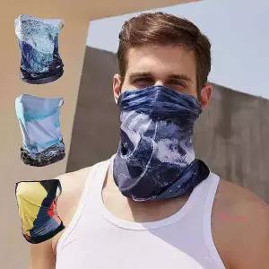 쿨머프 골프 라이딩 파크 등산 멀티스카프 쿨가드 페이스 여름용 얼굴햇빛가리개 아이스 커버rst714