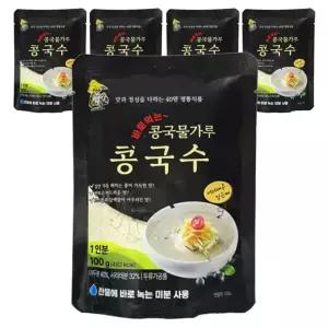 꾹4  x 할매손 콩국물가루 콩국수 서리태 100g 5개
