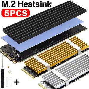 2280 SSD 방열판 솔리드 스테이트 하드 라디에이터 디스크 PC 패드 키트 쿨러 합금 데스크탑 알루미늄 방열 실리콘