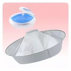 [트윈커머스] 헤어브러쉬 커트보 커트 증정 미용실가운 세트 파마