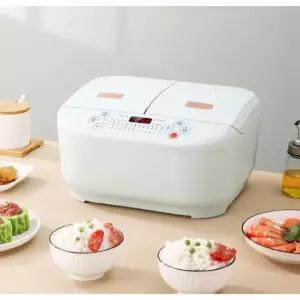 다용도 밥솥 반반 찜기 멀티쿠커 압력 전기 냄비 스테인리스 취사 쿠킹 도구 분리형