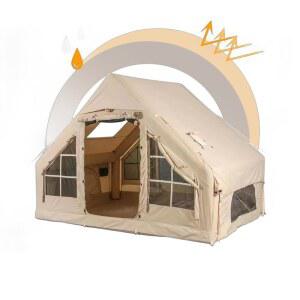 캠핑용 에어텐트 전실 인용 매트 8인용 A타입 장박텐트 세트 바람 장박용 방수 캠핑