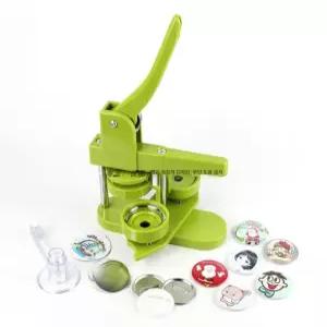 굿즈 제작기계 뱃지 프레스 핀버튼 이름표 브로치 명찰 콘서트 DIY