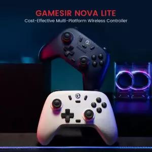 [호환] Bluetooth, 동글, 스위치, Android, IOS, PC 및 Steam 게임용 유선 GameSir Nova Lite 무선 게임 패