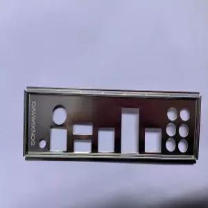 진웨이 MSI B550-A 프로 마더보드 IO 실드 백플레이트 브래킷 교체(실버 스테인리스 스틸 케이스 마운트)