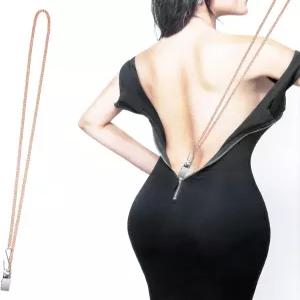 드레스와 부츠를 위한 XLiUAX 지퍼 헬퍼 후크가 달린 풀러 및 클립 다운 코트 타이트 스커트 의류 보조