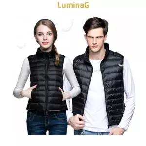 발열조끼 경량 오리털 패딩 점퍼 핫팩 내장형 핫팩조끼 오리털패딩