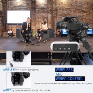 카메라 무선 리모컨 셔터소니 캠코더 Lanc 줌 컨트롤러용 ZC-4는 비디오