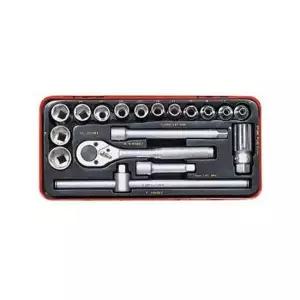 지니어스 3 8SQ 핸드소켓렌치세트 GS-319M2 19pcs (SE 작업 소켓