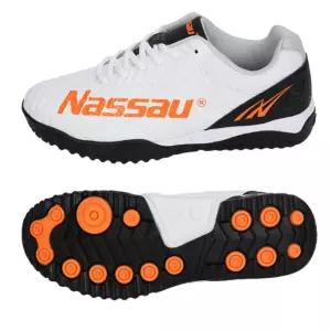 낫소 우수한 착화감 아트 족구화 화이트 족구용신발 활력넘치는 안정성 인기족구화 남자족구화 운동 편리한