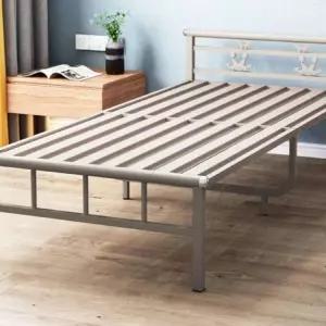 슈퍼싱글 철제 프레임 접이식 폴딩침대 높은 매트리스 침대프레임