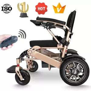 ZGZ 자동 접이식 전동휠 전동체어 원격제어 가능 스쿠터 휴대용 차량 적재 가능