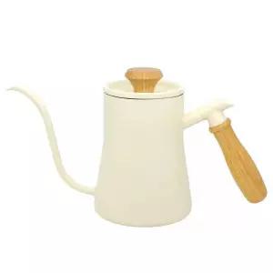 드립 온도표시 포트 커피 세라믹 주전자 전기 커피메이커 긴주둥이