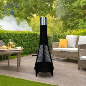 공장 직판 정원 야외 로켓형 난로 화덕 굴뚝 포함