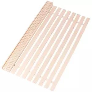 저상 깔판 매트리스 프레임 받침대 원목 길이 나무 침대