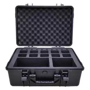 무전기 보관함 수납 정리대 가방 워키토키 공사장 안전 하드케이스 관리 행사용 대량 대형