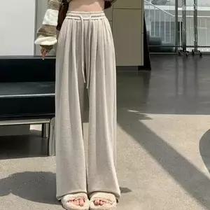 [라일리여성의류] Rly 여성슬랙스 와이드 스판청바지 여성정장바지 9부바