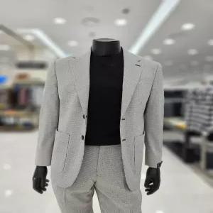 [파렌하이트][25S/S] 베이지 멜란지 인피니트 조직 린넨 캐주얼자켓 FKE4337_JK