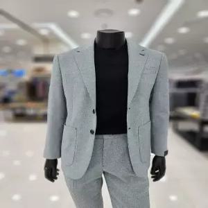 [파렌하이트][25S/S] 그린 멜란지 인피니트 조직 린넨 캐주얼자켓 FKE4337_JK_JK