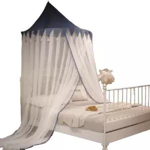 아기침대 아기 침대 모기장 지붕형 야외용 어린이 방