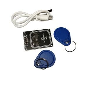 소프트웨어 C타입 인터페이스가 포함된 RFID 13.56Mhz PCR532 PN532 CUID IC 카드 리더기 Wirter 모듈