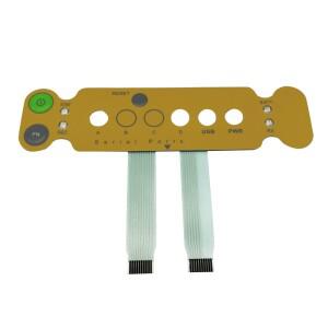 2개의 플랫 케이블 인터페이스가 있는 멤브레인 회로용 Hiper Minter 전면 패널 GPS RTK GNSS 측량 장비 액