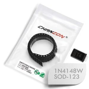 100 피스 twitw SMD 소형 신호 고속 스위칭 다이오드 150mA 75 V SOD-123 IN4148W mA 볼트 마킹 T4