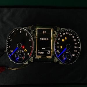 호환 폭스바겐 블루 니들 골프 GTI Scirocco Passat Sagitar Magotan CC Touan 수정된 계기판 포인터 세트