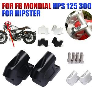 FB Mondial hp 호환S 125 300 힙스터 hp 호환S125 hp 호환S300 용 바이크 오토바이 액세서리  핸들바 라이