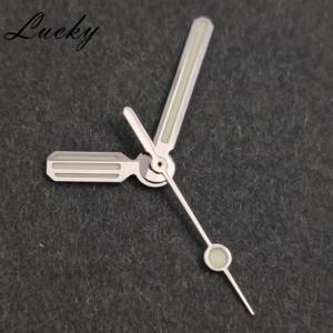 호환  SKX007 로얄 오크 NH35 핸즈 (NH36  4R35  7S 무브먼트용) 녹색 야광