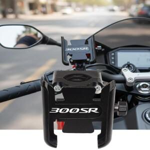 바이크 오토바이 핸드폰 거치대 CFMOTO 300SR SR  핸들바 미러 폰 GPS 스탠드 브래킷