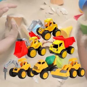 남아선물 모래놀이 점보 중장비 트럭 6종 친구함께 선물추천 자동차세트