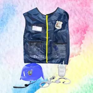 직업체험 경찰관 역할놀이 의상 소품 set 어린이집연극 간접체험놀이