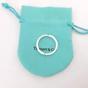 미국 티파니 앤 코 스털링 실버 형 평평한 중간 분리형 링 열쇠고리 열쇠반지 157791424937