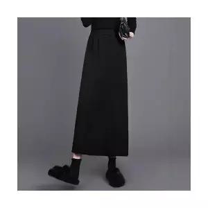 여자정장스커트 니트 스커트 오피스룩 가을 트렌디 스판 롱 ible3