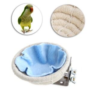 면로프로 짠 새 둥지  미니 소형 소형 사이즈  앵무새 번식 및 부화용  따뜻하고 맥세이프호환하며 스트레