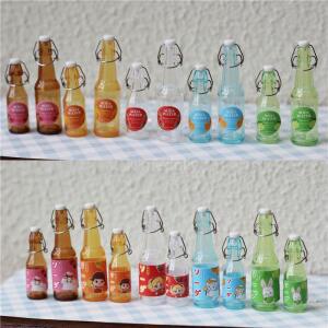 프라모델 전용 가방미니어처 인형 집 걸쇠 밀폐 병, 블라이스 액세서리용 주방 1/6