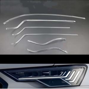 DRL 튜브 헤드라이트 LED 가이드 아우디 호환 A6 C8