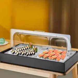 미니 반찬 쇼케이스 냉장 케익 소형 덮개 빵 카페
