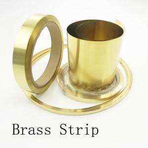 너비 200mm H62 황동 호일 스트립 두께 0.02/0.03/0.05/0.1/0.15/0.2/0.3/0.4/0.5/0.6/0.8/1mm 메탈 얇은