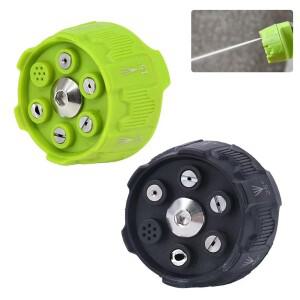 호환 고압 세척기 스프레이 깍지  정원용 급수 린스 비누 팁  0 15 25 40 65 도 회전  1/4 인치 3000psi