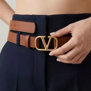 [발렌티노] V 로고 시그니처 벨트 T0SM7 IYR WU2 154589228