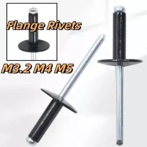 리벳못 리베트 M32m4m5 알루미늄 블랙 블라인드 리벳 대형 풀 캡 102030개