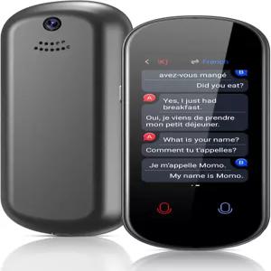 언어 번역기 장치 150개 이상의 양방향 음성 오프라인 및 녹음 사진 번역 지원 비즈니스 학습 여행을 위한