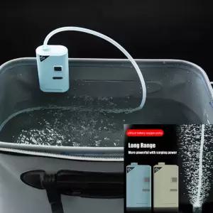 휴대용기포기 낚시 기포 발생기 수족관용 산소 펌프 USB 충전식 공기 초저소음 야외 낚시용 휴대용